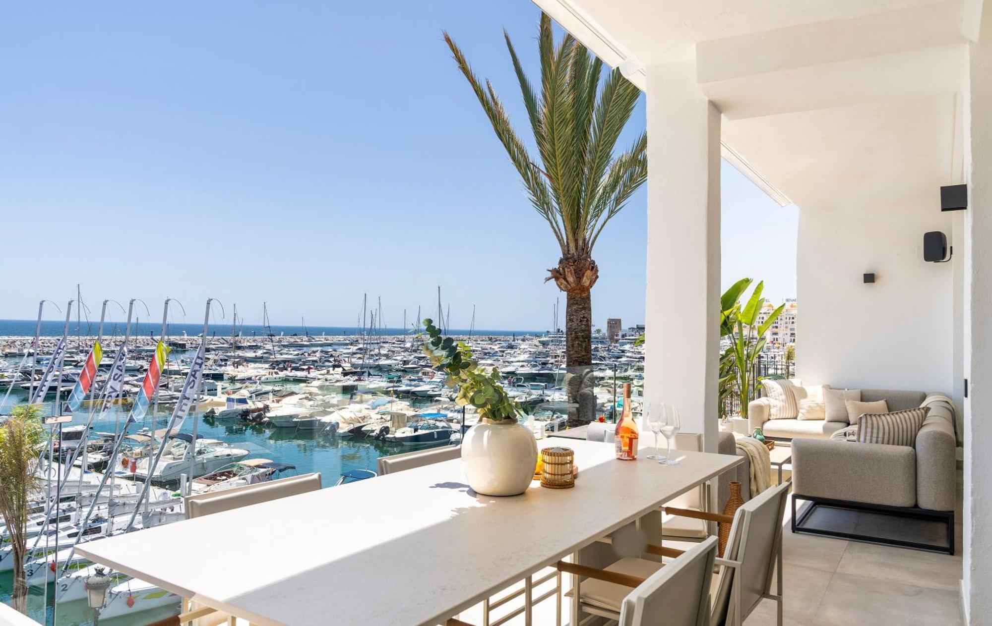 224 -Luxury Selection- Puerto Banus Marbella Front Line Duplex Penthouse Lägenhet Exteriör bild
