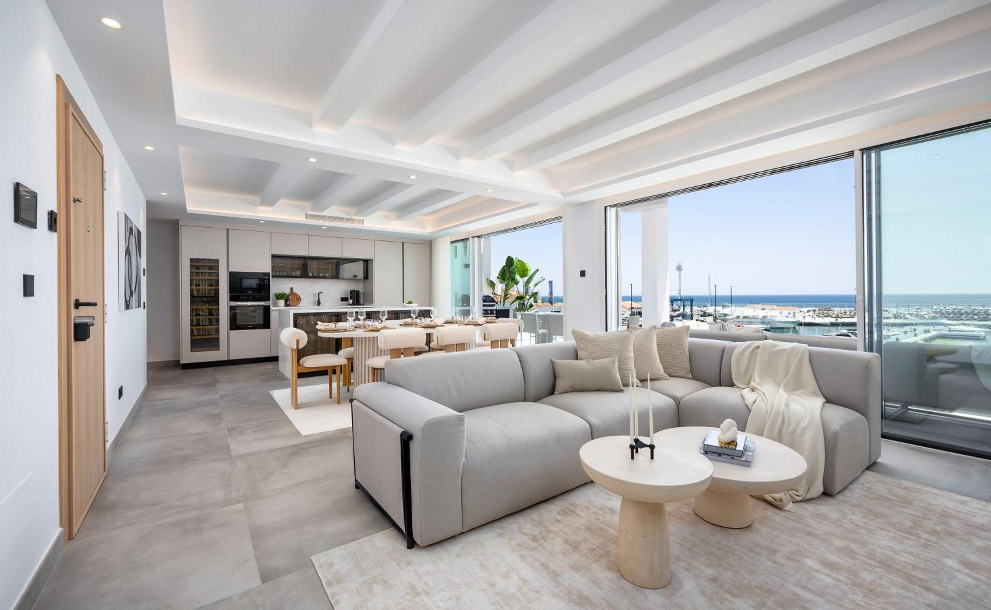 224 -Luxury Selection- Puerto Banus Marbella Front Line Duplex Penthouse Lägenhet Exteriör bild